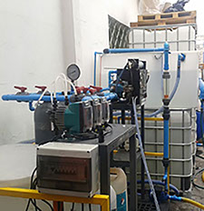 Planta de pretratamiento de agua de mar y osmosis reversa